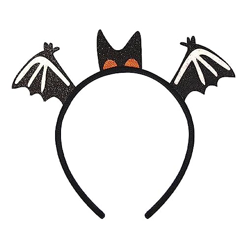 THINCAN Scary Halloween Stirnband Halloween Haarverzierungen Halloween Haarklammern Mit Fledermauskatze Hexen Und Spinnen Designs THINCAN Scary Halloween Stirnband Halloween Haarverzierungen Halloween Haarklammern Mit Fledermauskatze Hexen Und Spinnen Designs von THINCAN