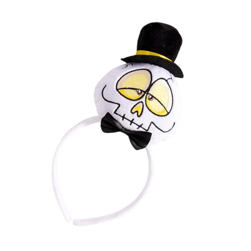 THINCAN Scary Halloween Theme Kopfbedeckte Baumwollpolsterhaarband Für Maskerades Party Dressing Event Familienfreundliche Kopfbedeckung Party Kostüm Haarband von THINCAN
