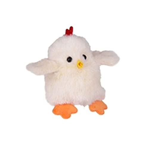 THINCAN Schöne Elektrische Cartoon Hühnchen/Ente/Gänse Plüschspielzeug Weiches Springen Gefülltes Spielzeug Springroboter Haustier Spielzeug Für Kindergirlgeschenke von THINCAN