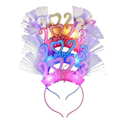 THINCAN Shining 2023 Zahlenform Stirnband Festival Hair Hoop Weihnachtsausführungen Kopfstück Halloween Party Kostüm Requisite Unisex THINCAN Shining 2023 Zahlenform Stirnband Festival Hair Hoop Weihnachtsausführungen Kopfstück Halloween Party Kostüm Requisite Unisex von THINCAN