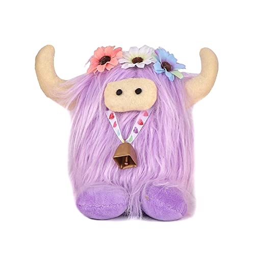 THINCAN Spielzeug Für Jungen Kinder Tierische Cartoon Highland Kühe Kreative Plüschpuppen Hochzeitsfeier Kinder Dekore von THINCAN