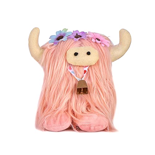 THINCAN Spielzeug Für Jungen Kinder Tierische Cartoon Highland Kühe Kreative Plüschpuppen Hochzeitsfeier Kinder Dekore von THINCAN