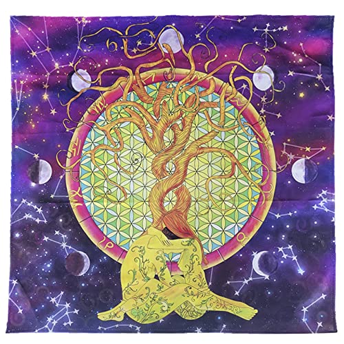 THINCAN Square Form Pendulum Divination Tischdecke Brettspiel Tarot Pad Tischtuch Astrologie Oracles Brettspiel Matte von THINCAN