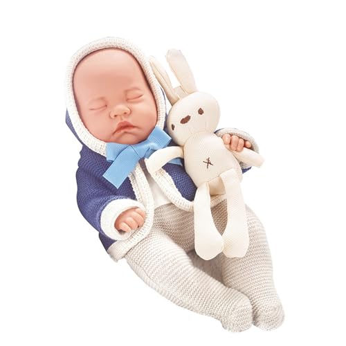 THINCAN Süße Schlafende Schlafende Kleine Mädchen Augen Schließen Weiße Mädchen 12 Zoll Spielzeug Geburtstagsgeschenk Für Mädchen Dress Up Party THINCAN Süße Schlafende Schlafende Kleine Mädchen Augen Schließen Weiße Mädchen 12 Zoll Spielzeug Geburtstagsgeschenk Für Mädchen Dress Up Party von THINCAN