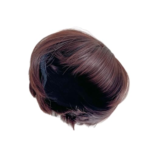 THINCAN Synthetische Faserbabys Haarteil Caps Einfach Zu Tragen Cosplay Girls Headcover Mode Baby Haarzubehör Mit von THINCAN