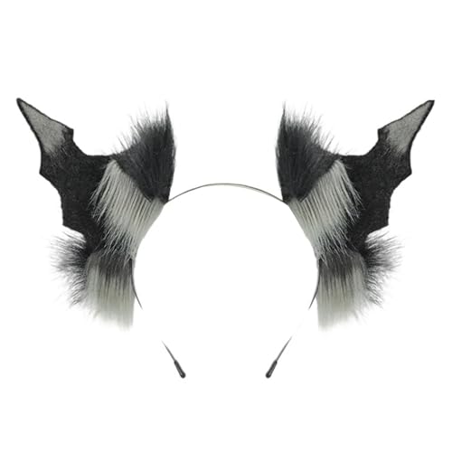 THINCAN Teufel Kostüme Accessoires Kunstpelze Fledermaus Ohr Stirnband Flexibler Herzschwanz Für Carnivals Halloween Cosplay Party Requisiten THINCAN Teufel Kostüme Accessoires Kunstpelze Fledermaus Ohr Stirnband Flexibler Herzschwanz Für Carnivals Halloween Cosplay Party Requisiten von THINCAN