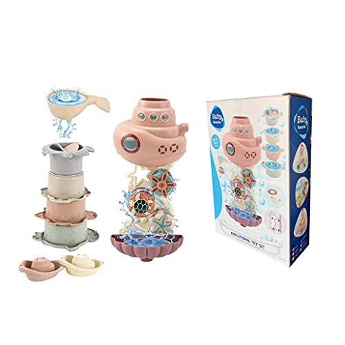 THINCAN Todder Bad Dusche Badewanne Spielzeug Für Kinder1-3 Jahre Alte Badezimmer Wasserrad Süßes Boot Cup Baby Geburtstag Geschenke THINCAN Todder Bad Dusche Badewanne Spielzeug Für Kinder1-3 Jahre Alte Badezimmer Wasserrad Süßes Boot Cup Baby Geburtstag Geschenke von THINCAN