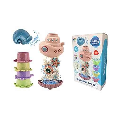 THINCAN Todder Bad Dusche Badewanne Spielzeug Für Kinder1-3 Jahre Alte Badezimmer Wasserrad Süßes Boot Cup Baby Geburtstag Geschenke THINCAN Todder Bad Dusche Badewanne Spielzeug Für Kinder1-3 Jahre Alte Badezimmer Wasserrad Süßes Boot Cup Baby Geburtstag Geschenke von THINCAN