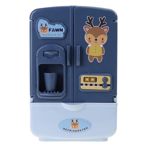 THINCAN Toy Figure Model Realistic Kühlschrank Set Täuschen Sie Mädchen Geschenkdekorationen Vor Spielset Für Spielset Zu THINCAN Toy Figure Model Realistic Kühlschrank Set Täuschen Sie Mädchen Geschenkdekorationen Vor Spielset Für Spielset Zu von THINCAN