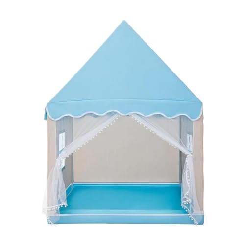 THINCAN Tragbare Kinder Zelt Klappkinder Zelte Baby Spielhaus Große Mädchen Blaue Prinzessin Schloss Kinderzimmer Dekorationen THINCAN Tragbare Kinder Zelt Klappkinder Zelte Baby Spielhaus Große Mädchen Blaue Prinzessin Schloss Kinderzimmer Dekorationen von THINCAN