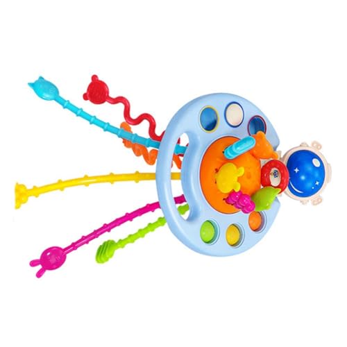 THINCAN Tragbares Babyspielzeug Verbessert Die Hand Augen Koordination Durch Lustige Ziehaktionen Für Innenräume Freien. Verwenden Sie Farbenfrohe Plastikentwicklungsspielzeug von THINCAN