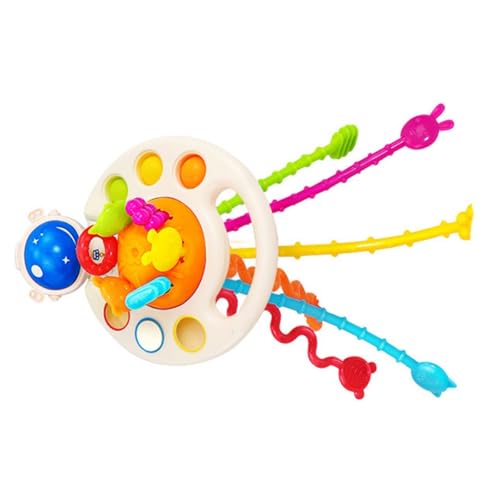 THINCAN Tragbares Babyspielzeug Verbessert Die Hand Augen Koordination Durch Lustige Ziehaktionen Für Innenräume Freien. Verwenden Sie Farbenfrohe Plastikentwicklungsspielzeug von THINCAN