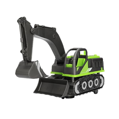 THINCAN Transforming Fahrzeugspielzeugbagger Mit Coolem Leuchtungsmusik Transformierbarem Spielzeugauto Modell Interaktives Spielzeug von THINCAN