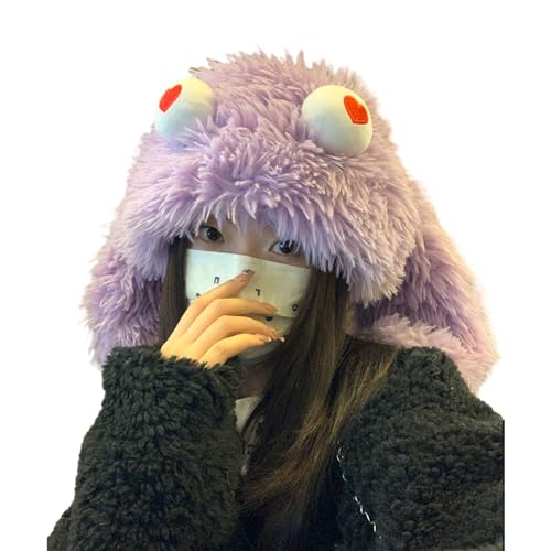 THINCAN Übergroßer Kaninchenhut Foto Requisiten Neujahr Halloween Für Erwachsene Kinder Süße Kaninchenohren Halloween Kopfbedeckung von THINCAN