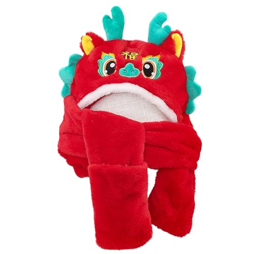 THINCAN Weicher Drachengefüllter Geschenk Anhänger Symbolisches Neujahr Ornament Rote Drachenmaskottchen Für Familie Und Freund THINCAN Weicher Drachengefüllter Geschenk Anhänger Symbolisches Neujahr Ornament Rote Drachenmaskottchen Für Familie Und Freund von THINCAN