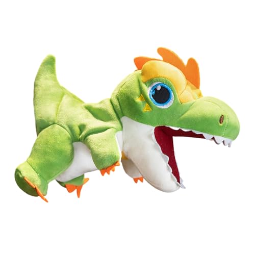 THINCAN Weiches Grünes Plüsch Handpuppe Mit Beweglicher Mund Interaktiver Dinosaurier Stofftiere Spielzeug Für Spielen Spielen Geschichtenerzählen Kinder Geschenk THINCAN Weiches Grünes Plüsch Handpuppe Mit Beweglicher Mund Interaktiver Dinosaurier Stofftiere Spielzeug Für Spielen Spielen Geschichtenerzählen Kinder Geschenk von THINCAN