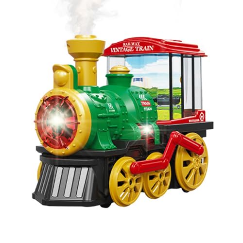 THINCAN Weihnachts Elektrozug Mit Leichter Sound Zug Spiel Für Kinder Bildungsspielzeugstrecke Für Kinder Cartoon Zug THINCAN Weihnachts Elektrozug Mit Leichter Sound Zug Spiel Für Kinder Bildungsspielzeugstrecke Für Kinder Cartoon Zug von THINCAN
