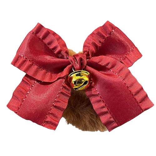 THINCAN Weihnachtsdekoration Bowknot Geweih Stirnband Festival Holiday Headschmuck Weihnachtshaarbindungen Party Haardekoration Accessoires von THINCAN