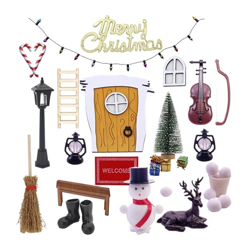 THINCAN Weihnachtsspielzeugfigur Model Realistische Gartenbesen Puppenhaus Tun Girls Geschenk Vintage Besen Lampe Model Spielzeug THINCAN Weihnachtsspielzeugfigur Model Realistische Gartenbesen Puppenhaus Tun Girls Geschenk Vintage Besen Lampe Model Spielzeug von THINCAN