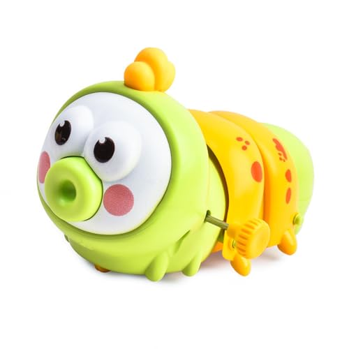 THINCAN Windup Crawling Lernspielzeug Für Baby Bauch Times Hand Auge Koordination Entwicklung Uhrwerk Raupen Raupen Bildungsspielzeug von THINCAN