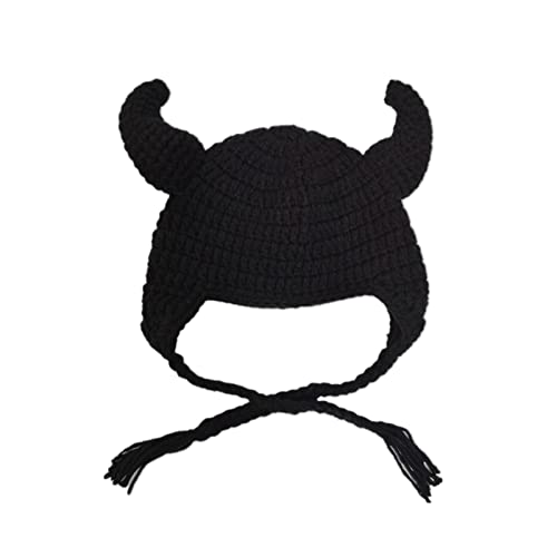 THINCAN Winter Mützenhüte Mit Ohrenhörnern Süße Teufel Strickhut Für Mädchen Halloween Warm Strickhut Für Kinder Erwachsene THINCAN Winter Mützenhüte Mit Ohrenhörnern Süße Teufel Strickhut Für Mädchen Halloween Warm Strickhut Für Kinder Erwachsene von THINCAN