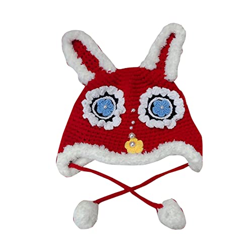 THINCAN Winter Mützenhüte Mit Ohrenhörnern Süße Teufel Strickhut Für Mädchen Halloween Warm Strickhut Für Kinder Erwachsene THINCAN Winter Mützenhüte Mit Ohrenhörnern Süße Teufel Strickhut Für Mädchen Halloween Warm Strickhut Für Kinder Erwachsene von THINCAN