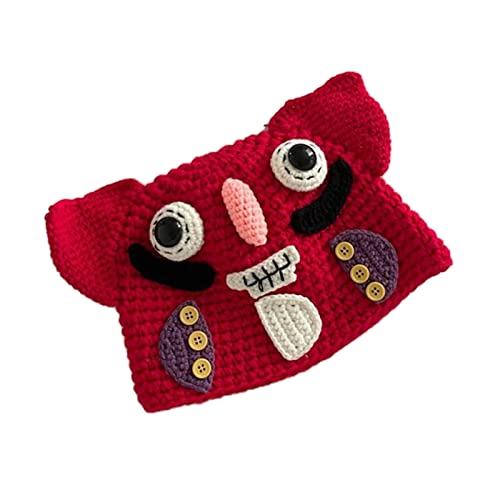 THINCAN Winter Mützenhüte Mit Ohrenhörnern Süße Teufel Strickhut Für Mädchen Halloween Warm Strickhut Für Kinder Erwachsene THINCAN Winter Mützenhüte Mit Ohrenhörnern Süße Teufel Strickhut Für Mädchen Halloween Warm Strickhut Für Kinder Erwachsene von THINCAN