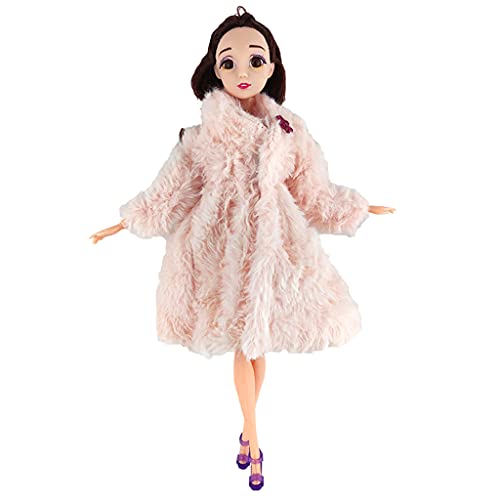 THINCAN Wollmantel Für 30 Cm/12in Girl Puppenzubehör Handgefertigte Kleidung Für Vorschule Für Spiele Game Kid THINCAN Wollmantel Für 30 Cm/12in Girl Puppenzubehör Handgefertigte Kleidung Für Vorschule Für Spiele Game Kid von THINCAN