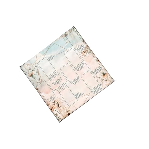 Wahrsage Tischdecke Tarotkarten Stoff Astrologie Wandteppich Hexerei von THINCAN