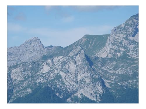 1000 Teile Erwachsenenpuzzle ab 14 Jahren-Berge,Hang,Bäume,Natur,Relief 70x50cm von THISIT