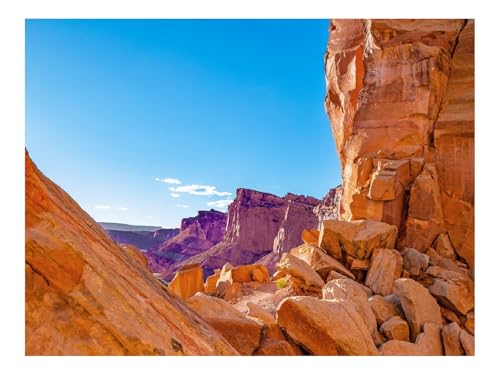 1000 Teile Erwachsenenpuzzle ab 14 Jahren-Canyon,Felsen,Steine 70x50cm von THISIT