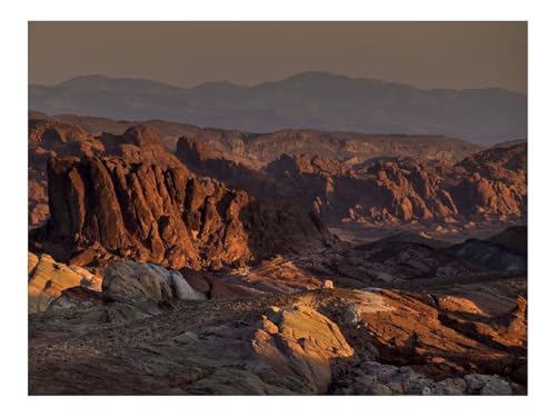 1000 Teile Farbenfrohes Puzzle Damen,Herren-Canyon,Felsen,Berge 70x50cm von THISIT