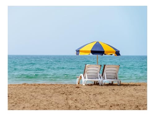 1000 Teile Klassisches Puzzle für Erwachsene Und Kinder-Liegestühle,Sonnenschirm,Strand,Meer,Sommer,Urlaub 70x50cm 1000 Teile Klassisches Puzzle für Erwachsene Und Kinder-Liegestühle,Sonnenschirm,Strand,Meer,Sommer,Urlaub 70x50cm von THISIT