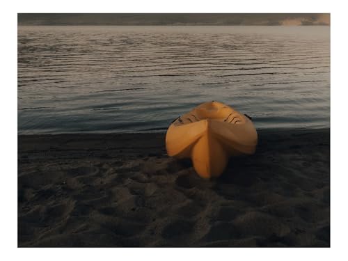 1000 Teile Klassisches Puzzle für Erwachsene Und Kinder-Strand,Boot,Wasser,Sand,Ufer 70x50cm von THISIT