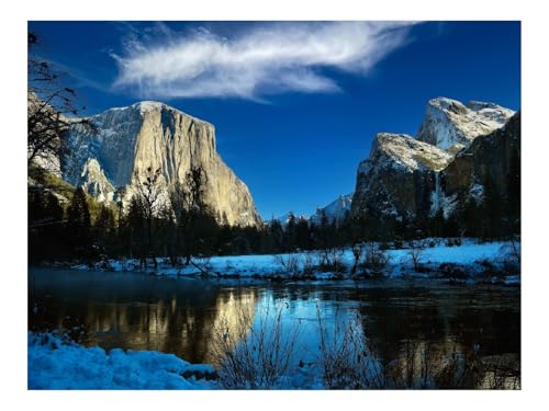 1000 Teile Puzzle Erwachsene-Felsen,Berg,See,Schnee,Bäume 70x50cm 1000 Teile Puzzle Erwachsene-Felsen,Berg,See,Schnee,Bäume 70x50cm von THISIT