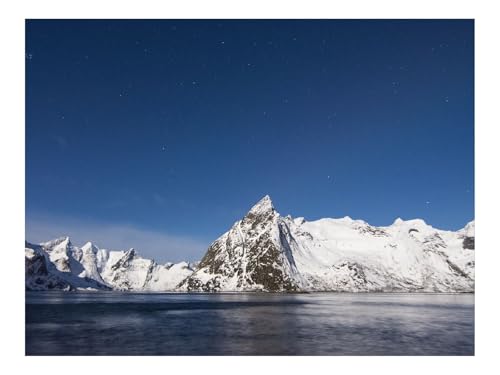 1000 Teile Puzzle Puzzlespiele für Die Ganze Familie-Berg,Schnee,Seen,Landschaft 70x50cm von THISIT