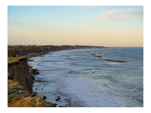 1000 Teile Puzzle für Erwachsene Und Kinder ab 14 Jahren-Klippe,Küste,Meer 70x50cm von THISIT