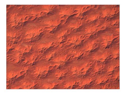 1000 Teile Puzzles – Herausforderung Spielzeug-Wüste,Landform,braun 70x50cm von THISIT