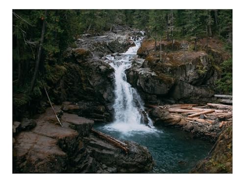 1000 Teile Puzzles für Erwachsene Kinder-Wasserfall,Felsen,Bäume,Wälder,Landschaft,Natur 70x50cm 1000 Teile Puzzles für Erwachsene Kinder-Wasserfall,Felsen,Bäume,Wälder,Landschaft,Natur 70x50cm von THISIT