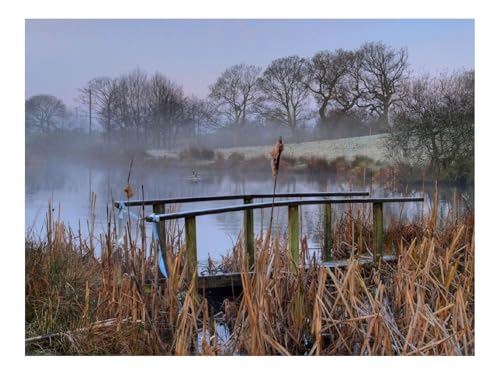 1000 Teile Puzzles für Erwachsene PäDagogisches Spiel-Brücke,Teich,Dunst 70x50cm 1000 Teile Puzzles für Erwachsene PäDagogisches Spiel-Brücke,Teich,Dunst 70x50cm von THISIT