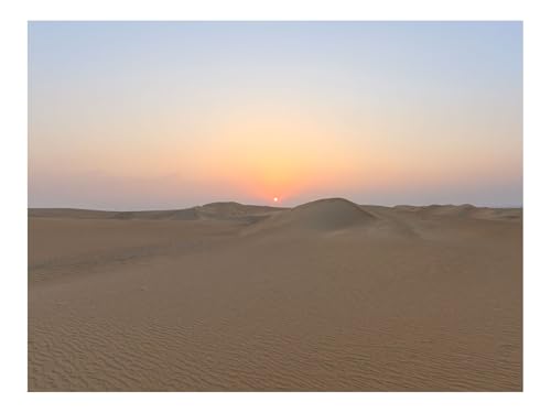 1000 Teile Puzzles für Erwachsene PäDagogisches Spiel-Wüste,Sand,Dünen,Sonne,Sonnenuntergang 70x50cm von THISIT