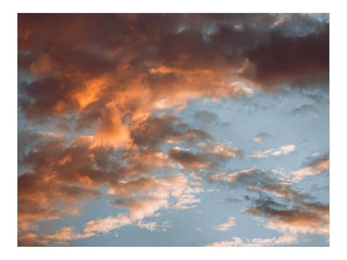 1000 Teile WunderschöNes Dekoration Puzzle Geschenke-Wolken,Sonnenuntergang,Himmel 70x50cm von THISIT