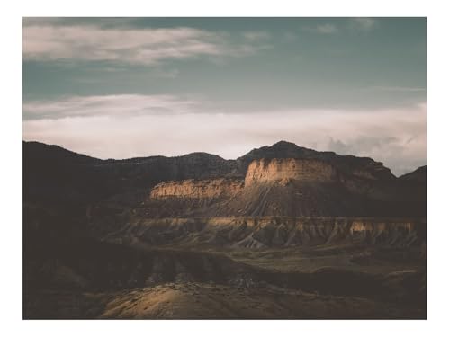 1000 Teilige Puzzles für Erwachsene Lernspiel-Berge,Gipfel,Relief,Hang 70x50cm von THISIT