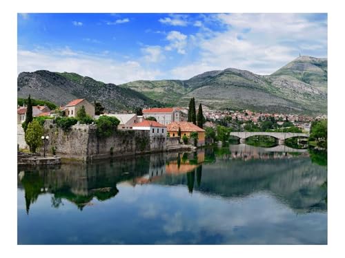 1000 Teilige Puzzles für Erwachsene Lernspiel-Gebäude,Reflexion,Berge 70x50cm 1000 Teilige Puzzles für Erwachsene Lernspiel-Gebäude,Reflexion,Berge 70x50cm von THISIT