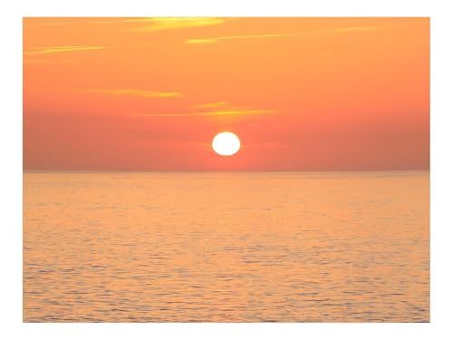 1000 Teilige Puzzles für Erwachsene Lernspiel-Sonnenuntergang,Sonne,Block,Horizont 70x50cm von THISIT