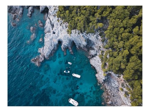 1500 Teile Erwachsenenpuzzle ab 14 Jahren-Küste,Meer,Boot 87x57cm 1500 Teile Erwachsenenpuzzle ab 14 Jahren-Küste,Meer,Boot 87x57cm von THISIT