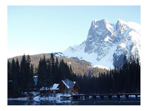 1500 Teile Klassisches Puzzle für Erwachsene Und Kinder-Berge,Brücke,kleines Haus,Struktur,See,Bäume 87x57cm 1500 Teile Klassisches Puzzle für Erwachsene Und Kinder-Berge,Brücke,kleines Haus,Struktur,See,Bäume 87x57cm von THISIT