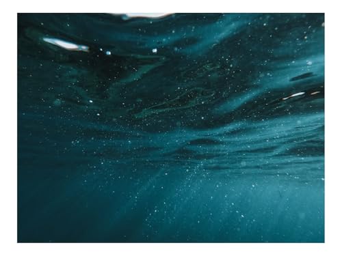 1500 Teile Klassisches Puzzle für Erwachsene Und Kinder-Wasser,Strahlen,Blasen,Dunkel 87x57cm von THISIT