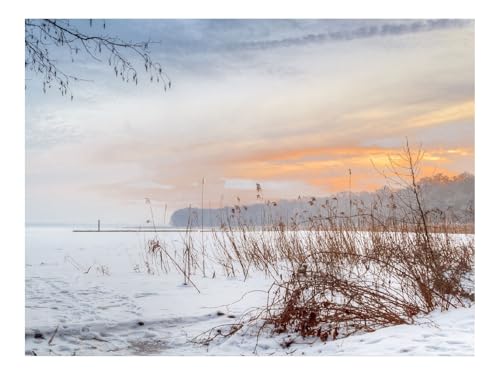 1500 Teile Puzzle EIN Herausforderndes RäTsel-See,Schilf,Schnee,Natur,Licht 87x57cm 1500 Teile Puzzle EIN Herausforderndes RäTsel-See,Schilf,Schnee,Natur,Licht 87x57cm von THISIT