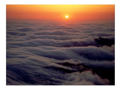 1500 Teile Puzzle Puzzlespiele für Die Ganze Familie-Wolken,Höhe,Rückgang 87x57cm von THISIT